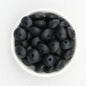 12mm Glitter Silicone Round Spacer Beads Assorted Colors 50pcs 13
