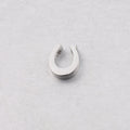 Stainless Steel Horseshoe Metal Beads 8mm Glossy Color Retaining 10pcs 6