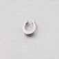 Stainless Steel Horseshoe Metal Beads 8mm Glossy Color Retaining 10pcs 6
