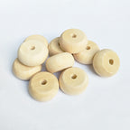 Wood Round Spacer Beads 14-30mm Smooth Pale Finish 100pcs