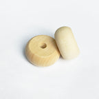 Wood Round Spacer Beads 14-30mm Smooth Pale Finish 100pcs 5