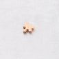 Stainless Steel Jigsaw Puzzle Metal Beads 10mm Flat Cut 10pcs 8
