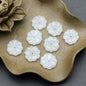 Petal Acrylic Beads 15mm Translucent Czech Glass Style 5pcs 6