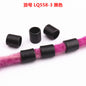 Smooth Metallic Tube Acrylic Beads 12mm Colorful Plastic Dreadlock 100pcs 7