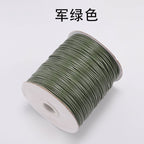 PU Leather Waxed Thread 1.2mm Diameter Colorful 30m Spool 6
