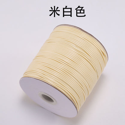 PU Leather Waxed Thread 1.2mm Diameter Colorful 30m Spool 14