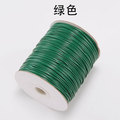 PU Leather Waxed Thread 1.2mm Diameter Colorful 30m Spool 21