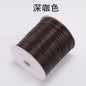 PU Leather Waxed Thread 1.2mm Diameter Colorful 30m Spool 20