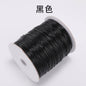 PU Leather Waxed Thread 1.2mm Diameter Colorful 30m Spool 15
