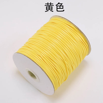 PU Leather Waxed Thread 1.2mm Diameter Colorful 30m Spool 10