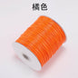 PU Leather Waxed Thread 1.2mm Diameter Colorful 30m Spool 23