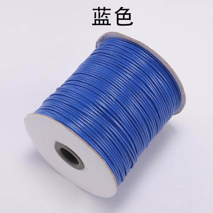 PU Leather Waxed Thread 1.2mm Diameter Colorful 30m Spool 17