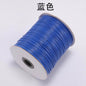 PU Leather Waxed Thread 1.2mm Diameter Colorful 30m Spool 17