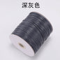 PU Leather Waxed Thread 1.2mm Diameter Colorful 30m Spool 11