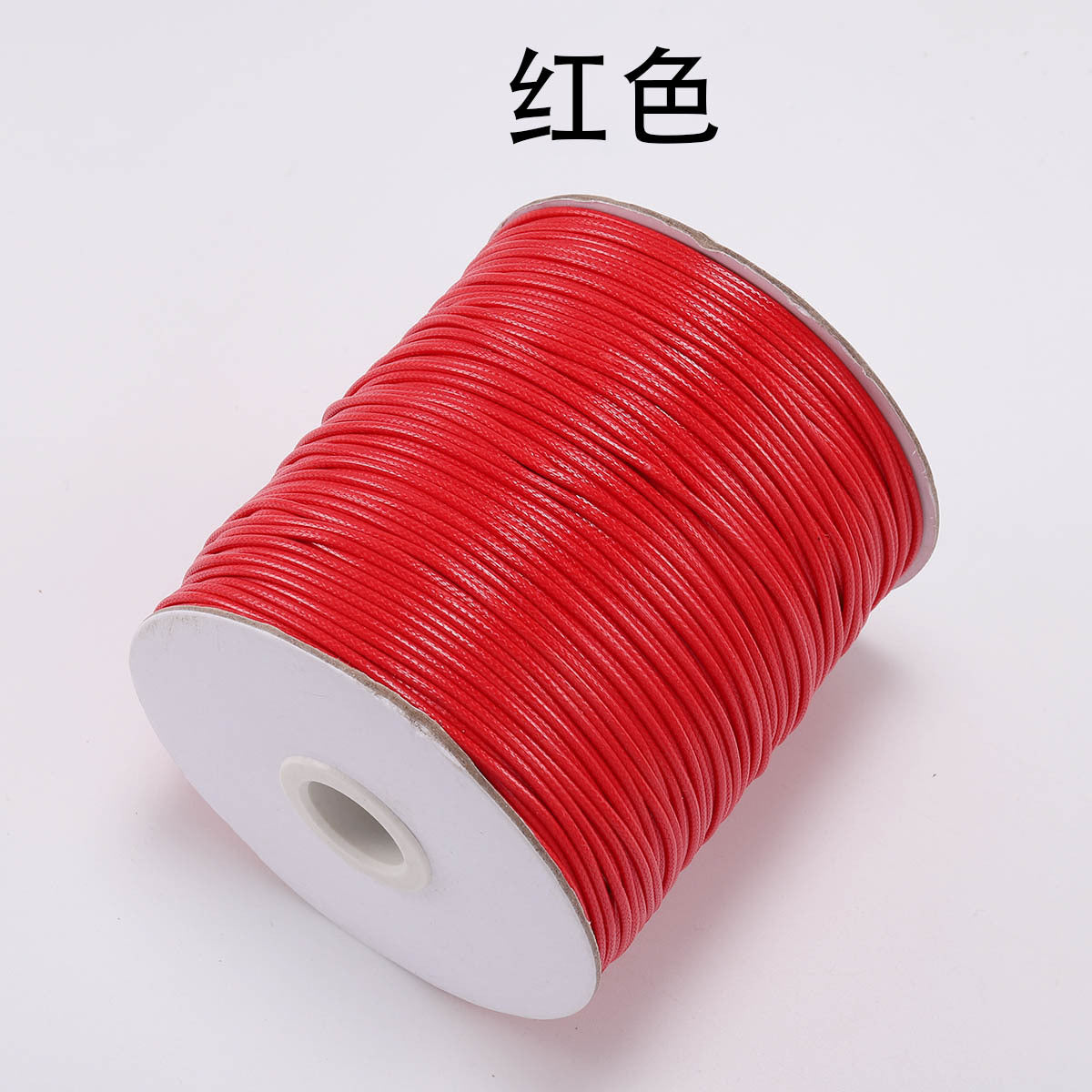 PU Leather Waxed Thread 1.2mm Diameter Colorful 30m Spool 24