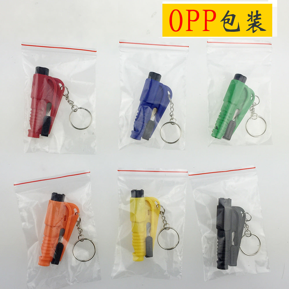 Multi Function Safety Keychain 3 in 1 Window Breaker Seatbelt Cutter Whistle 6