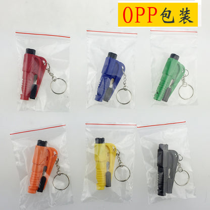 Multi Function Safety Keychain 3 in 1 Window Breaker Seatbelt Cutter Whistle 6