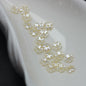 Pearl Four Petal Flower Acrylic Beads 7mm Colored Imitation 100pcs 7