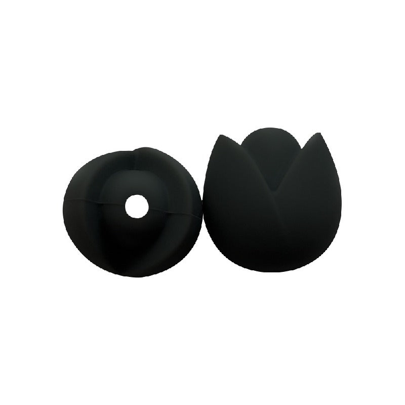 Lotus Silicone Beads Pastel Colors Soft Matte Finish 10pcs 31