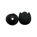Lotus Silicone Beads Pastel Colors Soft Matte Finish 10pcs 31
