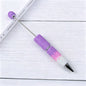 Creative DIY Candy Color Matching Rhinestones Beadable Pen 19
