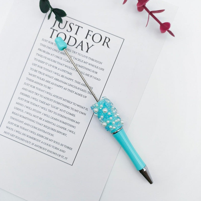 DIY Sugar Pearl Starry Sky Beadable Pen 13
