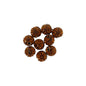 Clay Round Rhinestone Beads 8mm Multicolor Sparkle 50pcs