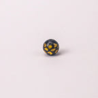 Electroplated Round Lampwork Glass Beads 12mm Japanese Style 5