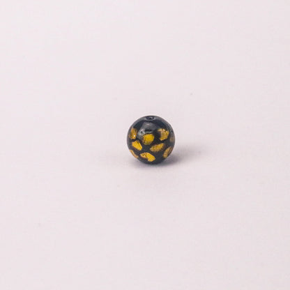 Electroplated Round Lampwork Glass Beads 12mm Japanese Style 5