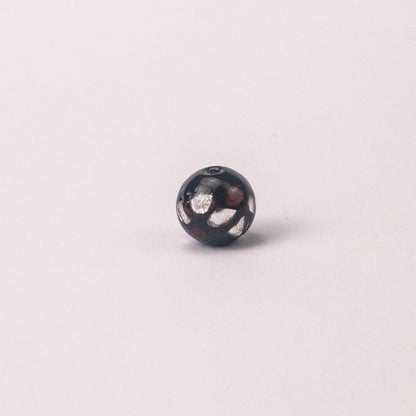 Electroplated Round Lampwork Glass Beads 12mm Japanese Style 9