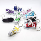 Canvas Shoe Keychain Mini Sneaker Cotton Cloth Multiple Colors 2