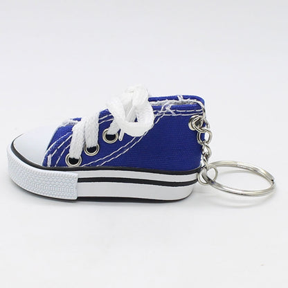 Canvas Shoe Keychain Mini Sneaker Cotton Cloth Multiple Colors 13