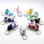 Canvas Shoe Keychain Mini Sneaker Cotton Cloth Multiple Colors 15