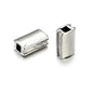 Tube Metal Beads 10*6mm Smooth Zinc Alloy 1pc 5
