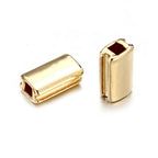 Tube Metal Beads 10*6mm Smooth Zinc Alloy 1pc 2
