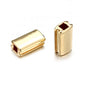 Tube Metal Beads 10*6mm Smooth Zinc Alloy 1pc 2