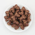 3D Brown Bow Silicone Focal Beads Decorative Pattern 20pcs