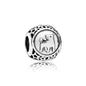 Constellation Metal Beads 11mm Silver Tone Large Hole 1pc 6