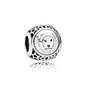 Constellation Metal Beads 11mm Silver Tone Large Hole 1pc 9
