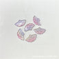 Czech Glass Beads Fan 20x35mm Transparent Mixed Colors 100pcs 6