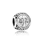 Constellation Metal Beads 11mm Silver Tone Large Hole 1pc 11