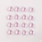 Electroplated Maple Leaf Glass Beads 11x16mm Double-Sided Single Hole 30pcs 6