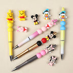 Silicone 3D Focal Beads Disney Sitting Baby Character Collection 20Pcs 5