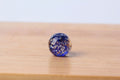 Transparent Round Glass Beads 10mm Multicolor Colored Glaze 10pcs 5