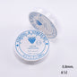 Transparent Crystal Elastic Cord Stretchy Jewelry Thread 0.4-1mm Roll 10