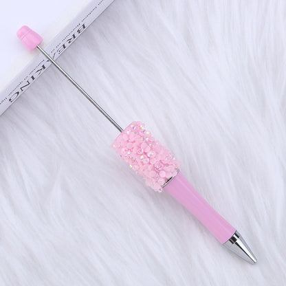 Beadable Pen with Creative Sequin Petal Decoration 17