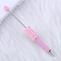 Beadable Pen with Creative Sequin Petal Decoration 17