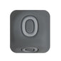 12mm Number Cube Square Silicone Beads Wholesale Grey 0