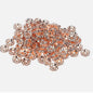 Rhinestone Wavy Spacer Beads 12mm Red Crystal 50pcs