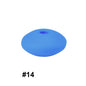 14mm Abacus Silicone Beads Lentil Flat Spacer 50pcs